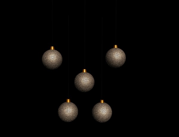 3d model new year s decorations - New Year's decorations by matper